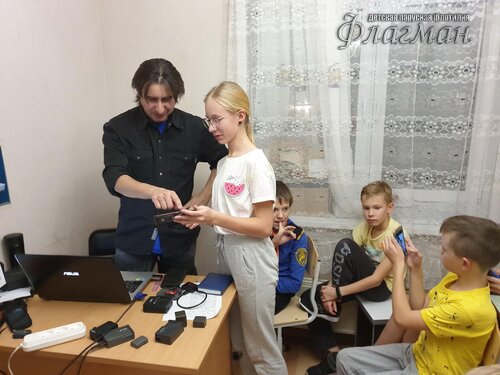 Занятия в отряде